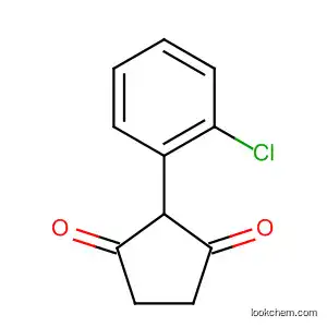 Molecular Structure of 80036-15-3 (1,3-Cyclopentanedione, 2-(2-chlorophenyl)-)