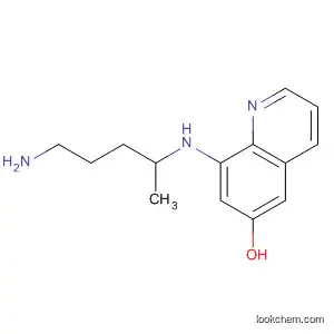 Molecular Structure of 80038-07-9 (6-Quinolinol, 8-[(4-amino-1-methylbutyl)amino]-)