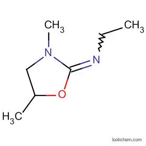 (2Z)-N-Ethyl-3,5-dimethyl-1,3-oxazolidin-2-imine