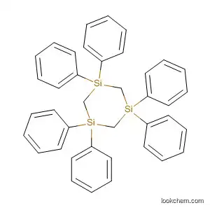 Molecular Structure of 80192-03-6 (1,3,5-Trisilacyclohexane, 1,1,3,3,5,5-hexaphenyl-)