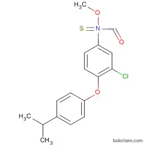 Carbamothioic acid, [3-chloro-4-[4-(1-methylethyl)phenoxy]phenyl]-,
S-methyl ester
