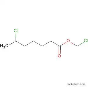 Molecular Structure of 80418-62-8 (Heptanoic acid, 6-chloro-, chloromethyl ester)