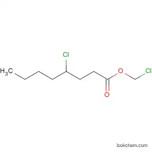 Molecular Structure of 80418-66-2 (Octanoic acid, 4-chloro-, chloromethyl ester)