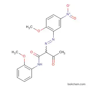 Butanamide,
2-[(2-methoxy-5-nitrophenyl)azo]-N-(2-methoxyphenyl)-3-oxo-
