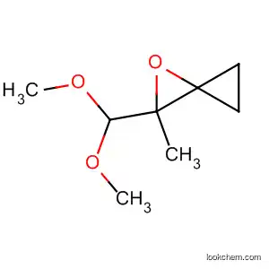 Molecular Structure of 80706-61-2 (1-Oxaspiro[2.2]pentane, 2-(dimethoxymethyl)-2-methyl-)