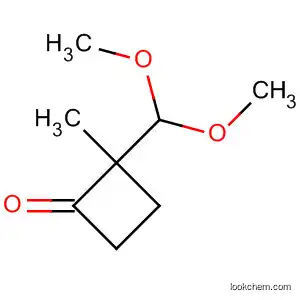 Molecular Structure of 80706-74-7 (Cyclobutanone, 2-(dimethoxymethyl)-2-methyl-)