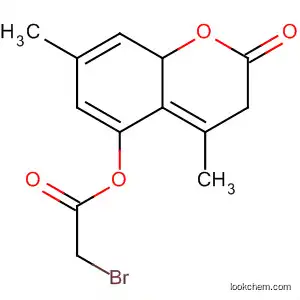 Acetic acid, bromo-, 4,7-dimethyl-2-oxo-2H-1-benzopyran-5-yl ester