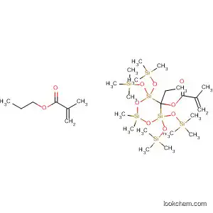 Molecular Structure of 80722-64-1 (2-Propenoic acid, 2-methyl-,
[3,3-dimethyl-1,1,5,5-tetrakis[(trimethylsilyl)oxy]-1,5-trisiloxanediyl]di-3,1
-propanediyl ester)