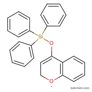 1-Benzopyranyl, 4-[(triphenylsilyl)oxy]-
