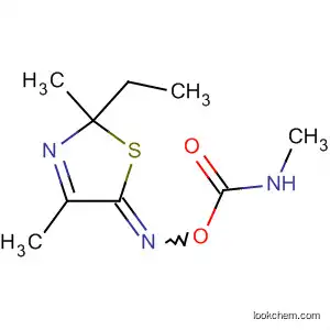 Molecular Structure of 80881-03-4 (5(2H)-Thiazolone, 2-ethyl-2,4-dimethyl-,
O-[(methylamino)carbonyl]oxime)