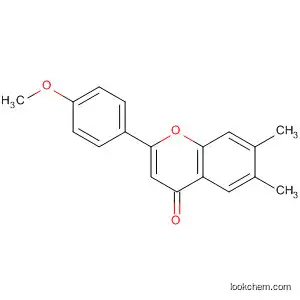 4H-1-Benzopyran-4-one, 2-(4-methoxyphenyl)-6,7-dimethyl-