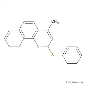 Molecular Structure of 81008-84-6 (Benzo[h]quinoline, 4-methyl-2-(phenylthio)-)