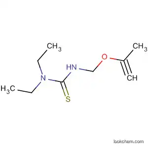 Molecular Structure of 81066-27-5 (Thiourea, N,N-diethyl-N'-[(2-propynyloxy)methyl]-)