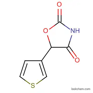 Molecular Structure of 82069-43-0 (2,4-Oxazolidinedione, 5-(3-thienyl)-)