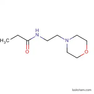Molecular Structure of 82154-69-6 (Propanamide, N-[2-(4-morpholinyl)ethyl]-)