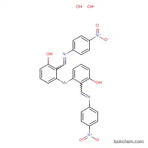 Molecular Structure of 83126-41-4 (Manganese, bis[2-[[(4-nitrophenyl)imino]methyl]phenolato]-)