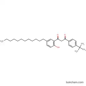 Molecular Structure of 84744-35-4 (1,3-Propanedione,
1-[4-(1,1-dimethylethyl)phenyl]-3-(5-dodecyl-2-hydroxyphenyl)-)