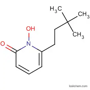 Molecular Structure of 85684-56-6 (2(1H)-Pyridinone, 6-(3,3-dimethylbutyl)-1-hydroxy-)