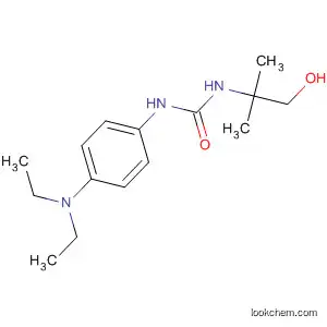 Molecular Structure of 85707-96-6 (Urea, N-[4-(diethylamino)phenyl]-N'-(2-hydroxy-1,1-dimethylethyl)-)