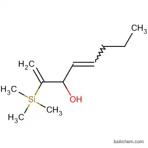 Molecular Structure of 86997-37-7 (1,4-Octadien-3-ol, 2-(trimethylsilyl)-)