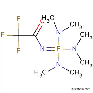 Molecular Structure of 87000-61-1 (Acetamide, 2,2,2-trifluoro-N-[tris(dimethylamino)phosphoranylidene]-)