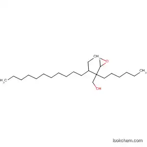 Molecular Structure of 87375-81-3 (Oxiraneethanol, a-hexyl-3-tetradecyl-)
