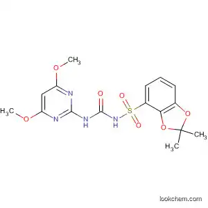 1,3-Benzodioxole-4-sulfonamide,
N-[[(4,6-dimethoxy-2-pyrimidinyl)amino]carbonyl]-2,2-dimethyl-