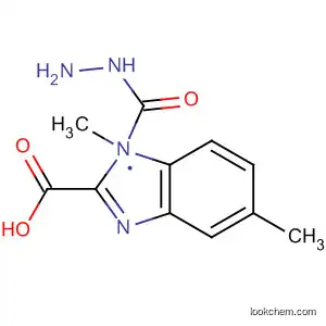 Molecular Structure of 87802-08-2 (1H-Benzimidazole-2-carboxylic acid, 1,5-dimethyl-, hydrazide)