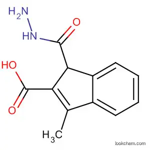 Molecular Structure of 87802-09-3 (1H-Indene-2-carboxylic acid, 3-methyl-, hydrazide)