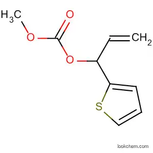 Molecular Structure of 87802-73-1 (Carbonic acid, methyl 1-(2-thienyl)-2-propenyl ester)