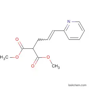 Molecular Structure of 87802-93-5 (Propanedioic acid, [3-(2-pyridinyl)-2-propenyl]-, dimethyl ester)