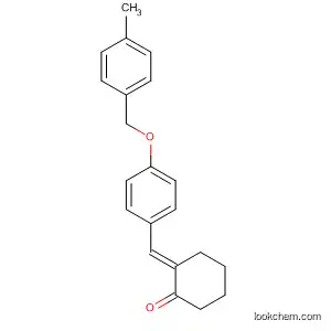 Molecular Structure of 87908-68-7 (Cyclohexanone, 2-[[4-[(4-methylphenyl)methoxy]phenyl]methylene]-, (E)-)