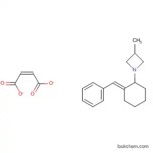 Molecular Structure of 87909-21-5 (Azetidine, 3-methyl-1-[(2E)-2-(phenylmethylene)cyclohexyl]-,
(2Z)-2-butenedioate (1:1))