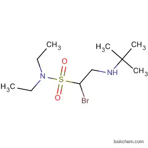 Molecular Structure of 87975-26-6 (Ethanesulfonamide, 1-bromo-2-[(1,1-dimethylethyl)amino]-N,N-diethyl-)