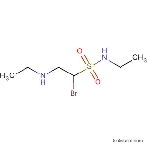 Molecular Structure of 87975-29-9 (Ethanesulfonamide, 1-bromo-N-ethyl-2-(ethylamino)-)