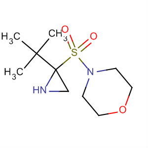 Morpholine, 4-[[1-(1,1-dimethylethyl)-2-aziridinyl]sulfonyl]-