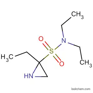 Molecular Structure of 87975-49-3 (2-Aziridinesulfonamide, N,N,1-triethyl-)
