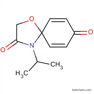 Molecular Structure of 88036-34-4 (1-Oxa-4-azaspiro[4.5]deca-6,9-diene-3,8-dione, 4-(1-methylethyl)-)