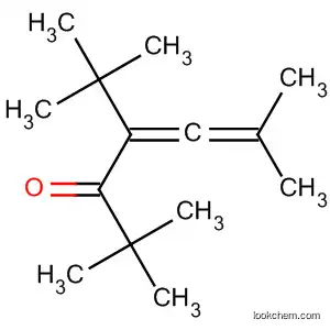 Molecular Structure of 88036-37-7 (4,5-Heptadien-3-one, 4-(1,1-dimethylethyl)-2,2,6-trimethyl-)