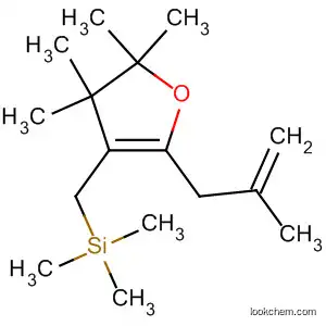 Molecular Structure of 88036-40-2 (Silane,
[[4,5-dihydro-4,4,5,5-tetramethyl-2-(2-methyl-2-propenyl)-3-furanyl]meth
yl]trimethyl-)