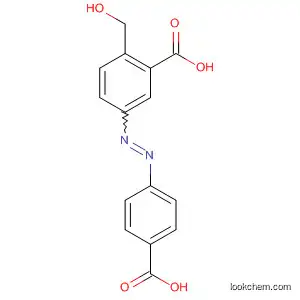 Molecular Structure of 88247-52-3 (Benzoic acid, 5-[(4-carboxyphenyl)azo]-2-(hydroxymethyl)-)