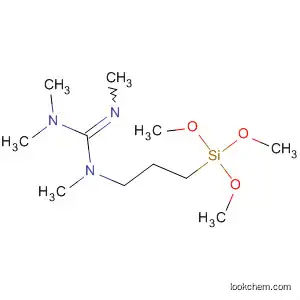 Molecular Structure of 88248-67-3 (Guanidine, N,N,N',N''-tetramethyl-N'-[3-(trimethoxysilyl)propyl]-)