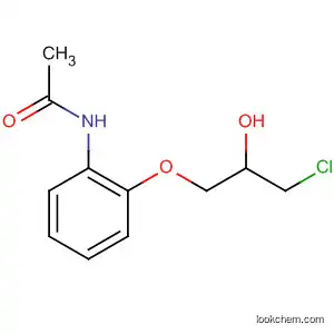 Molecular Structure of 88250-12-8 (Acetamide, N-[2-(3-chloro-2-hydroxypropoxy)phenyl]-)