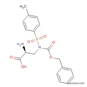 Molecular Structure of 88282-39-7 (Alanine,
N-[(4-methylphenyl)sulfonyl]-3-[[(phenylmethoxy)carbonyl]amino]-)