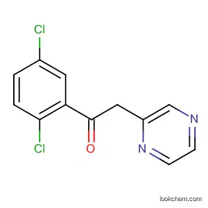 Molecular Structure of 88283-32-3 (Ethanone, 1-(2,5-dichlorophenyl)-2-pyrazinyl-)