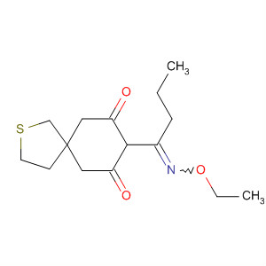 2-Thiaspiro[4.5]decane-7,9-dione, 8-[1-(ethoxyimino)butyl]-