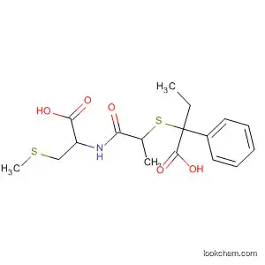 Molecular Structure of 88389-47-3 (Benzenebutanoic acid,
a-[[2-[[1-carboxy-2-(methylthio)ethyl]amino]-1-methyl-2-oxoethyl]thio]-)