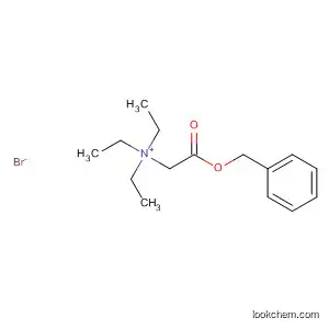 Molecular Structure of 88390-04-9 (Ethanaminium, N,N,N-triethyl-2-oxo-2-(phenylmethoxy)-, bromide)