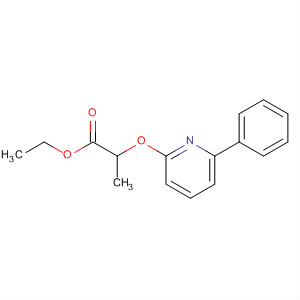 Propanoic acid, 2-[(6-phenyl-2-pyridinyl)oxy]-, ethyl ester