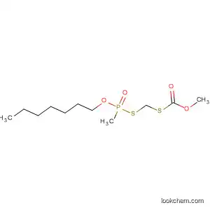 Molecular Structure of 88467-51-0 (6-Oxa-2,4-dithia-5-phosphatridecanoic acid, 5-methyl-, methyl ester,
5-oxide)